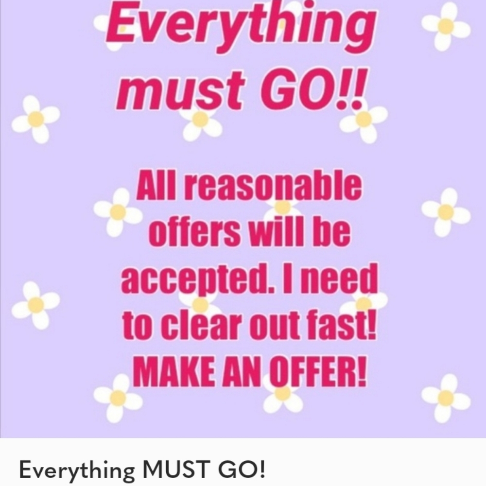 MOVING SALE
